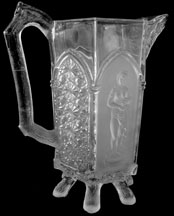 Glass Milk Pitcher #20603