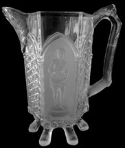 Glass Milk Pitcher #20603